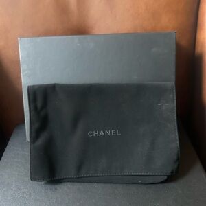 Empty CHANEL and  Black Dust bag